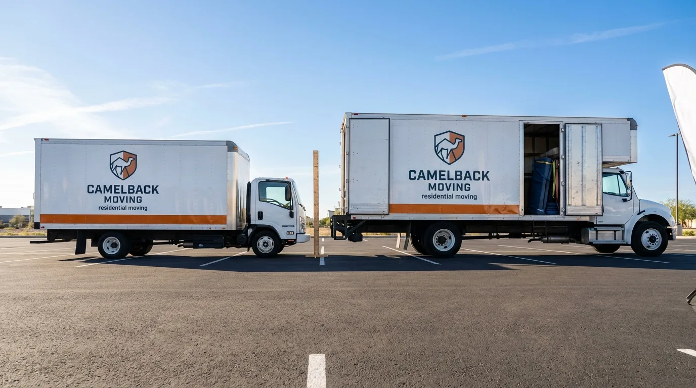 Moving truck size capacity guide in Maple Plain